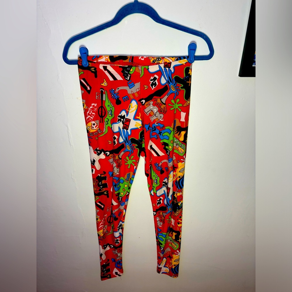 Super funky print leggings